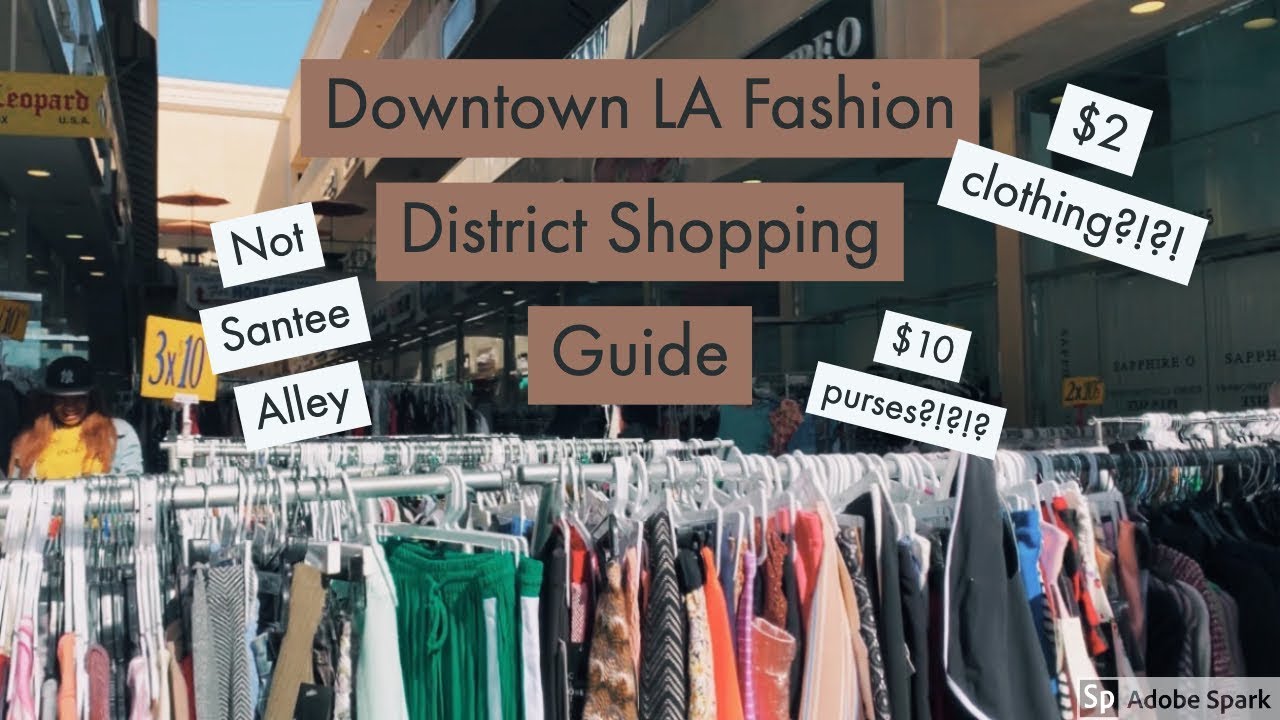 Downtown La Fashion District Stores